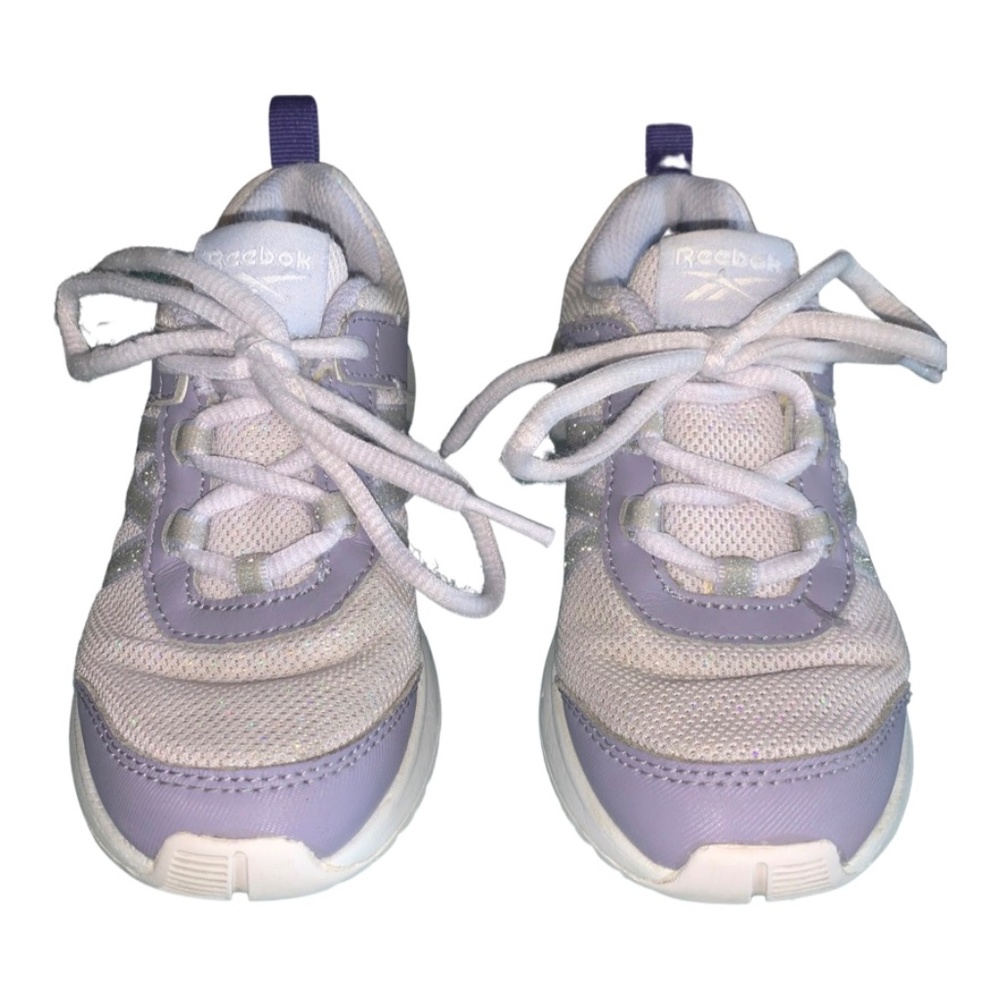 Reebok Purple & Silver Sparkle Sneaker (11)
